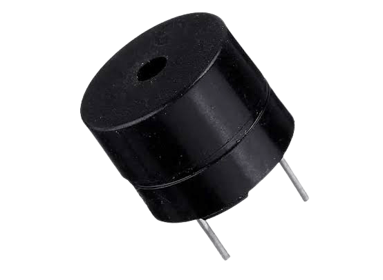 Buzzer o Zumbador Pasivo de 5Voltios, Tamaño: 9.3x4.5cm Pitch: 5mm