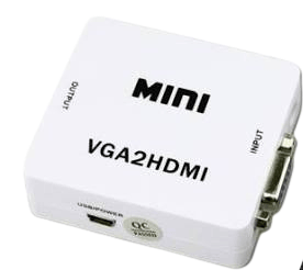 Conversor de video VGA a HDMI mini con audio