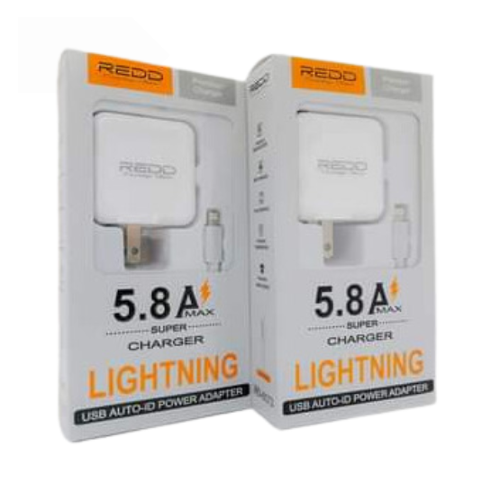 .Cargador para Iphone usb 5.8A lightning (REDD5.8A)