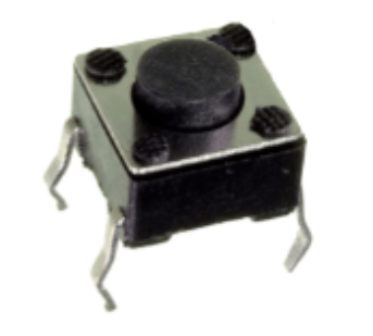 Tact switch de 4 pines 6x6 5mm (T-6X6-5H)