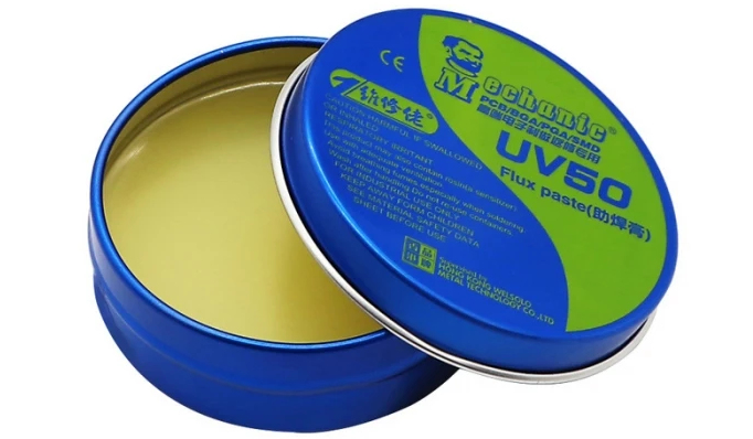 Flux en pasta para PCB BGA PGA SMD 50gramos "Mechanic"