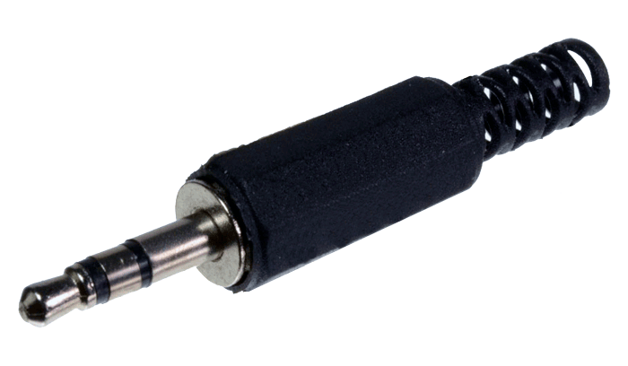 Plug Stereo plastico 3.5mm (P-105A)