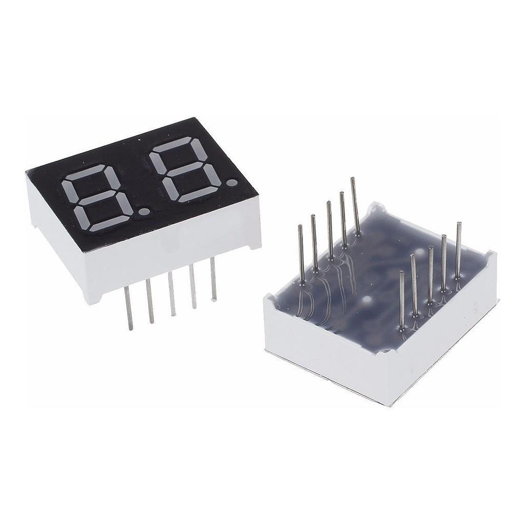 Display de 2 digitos Anodo Comun 15x10mm