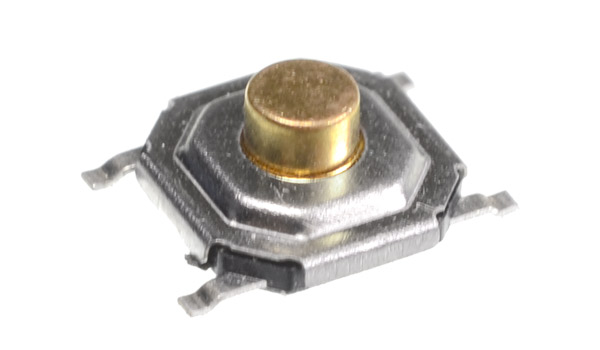 Tact switch 4x4 2.3mm SMD bronce (T-4X4-2H3SB)