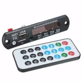 .Modulo Reproductor Decodificador Bluetooth Mp3 Usb Radio