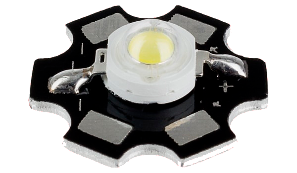 .Led Luxeon azul 3w con disipador (XC3W-W)