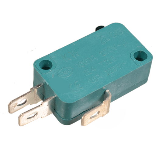 .Microswitch 16A 250V sin palanca 3 pin 28x15x10mm (KW8-OZ-3)