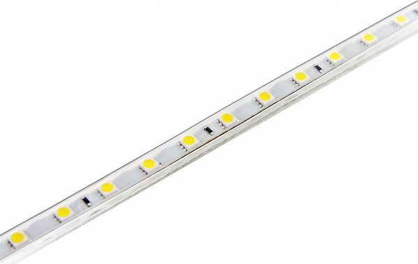 .Tira de Led blanco con silicona x metro