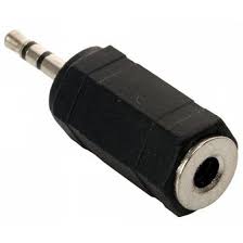 .Adaptador De Audio Jack Plug 2.5 Mm Macho A Hembra 3.5 Mm Estereo (PL-2.5)