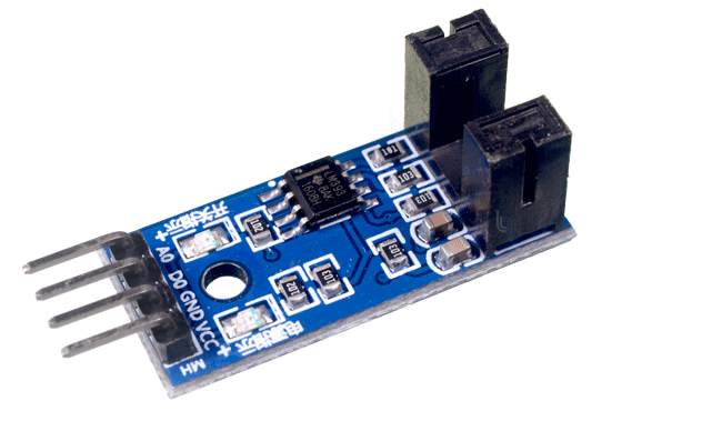 FC-03 Sensor encoder infrarrojo 3.3V-5V LM393 (ARD-OPTO50)