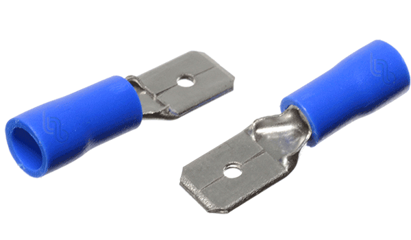 .Terminal 16-14 AWG Hoja macho preaislado TM 0.4x2mm  (MDD2-250)