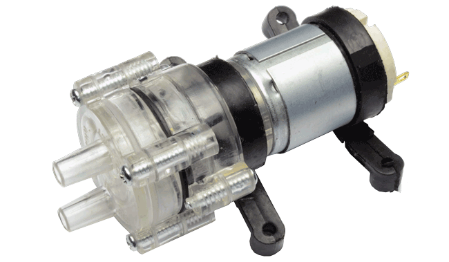.Bomba de agua miniatura Motor DC 6-12VDC 400mA (RS-385-PUMP100)