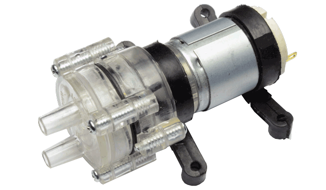 Bomba de agua miniatura Motor DC 6-12VDC 400mA (RS-385-PUMP100)