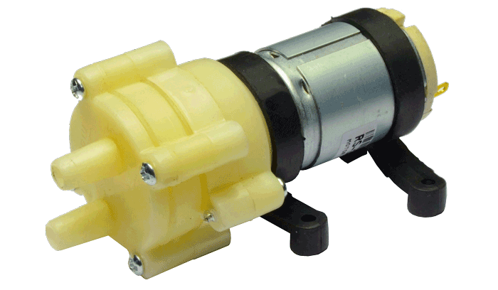 Bomba de agua miniatura con Motor DC 6-12VDC 400mA (RS-385-PUMP100)