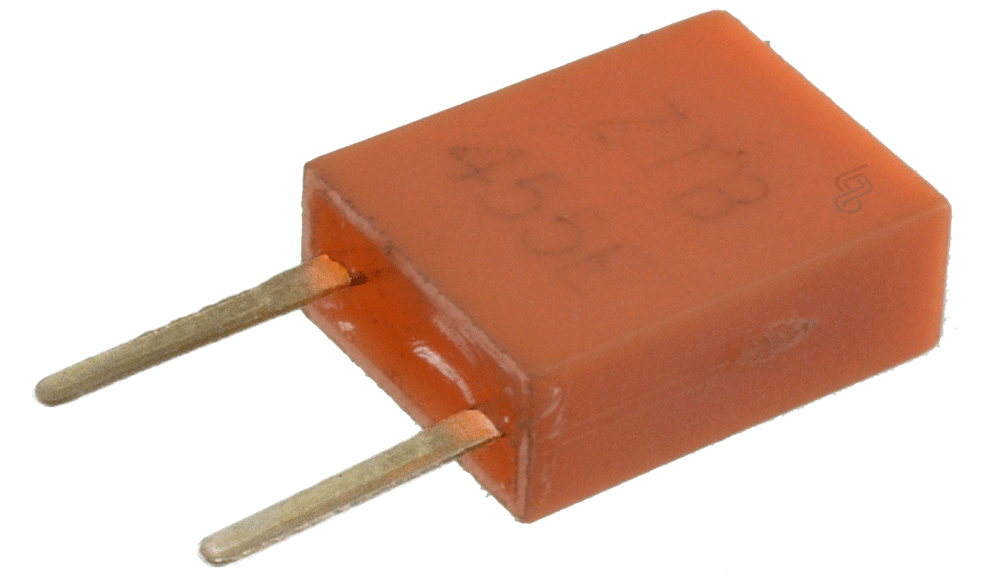 .Oscilador ceramico de 455E KHz naranja