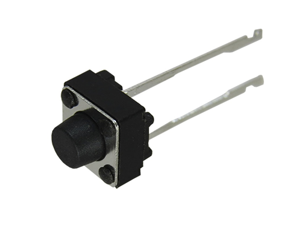 Tact Switch Normalmente Abierto 2 pines 6x6 5.5 mm de alto (T-6X6-5H5-2P)