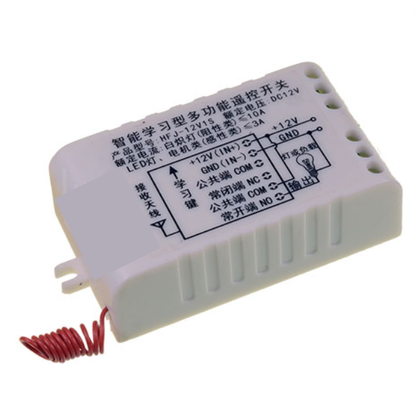 Modulo de 1 Rele Receptor de 315MHz 12VDC (HFJ-12V1S)