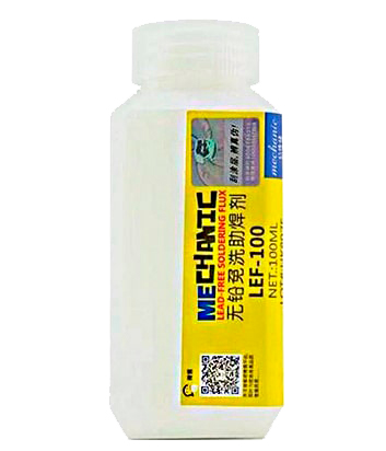 Flux para soldar x100mL Lead Free Mechanic "LEF-100"