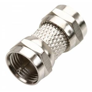 Union coaxial F macho a macho (F-81MM)