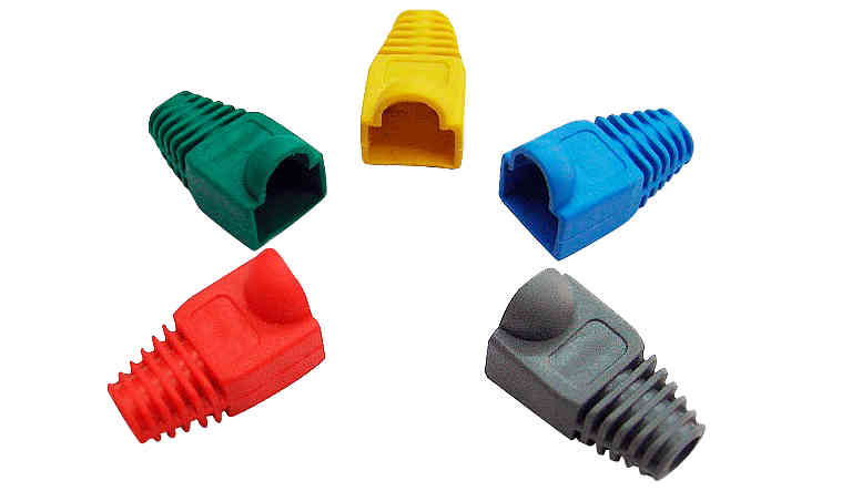 Capucha plastica de colores para RJ45