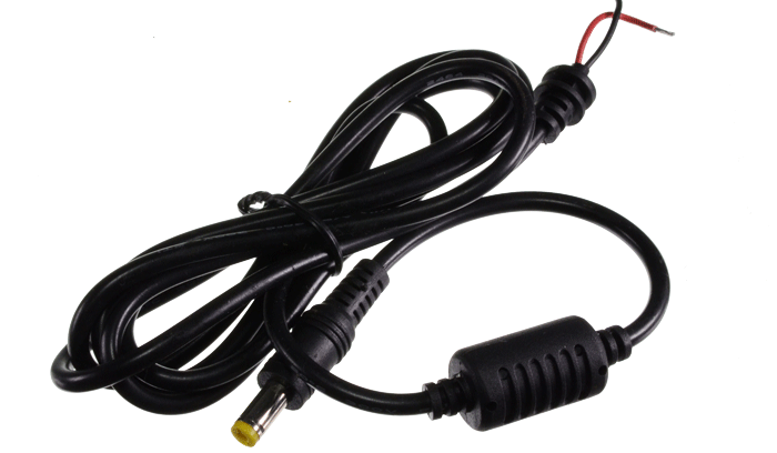 *Cable armado para cargador de laptop 4.8x1.7 de 1.8M (DC4817)
