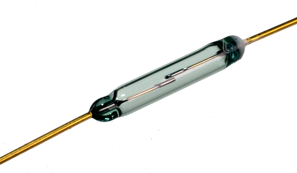 Switch magnetico 10mm reed switch N abierto MKA14103 0.5A 100VDC (SM-14MMC)