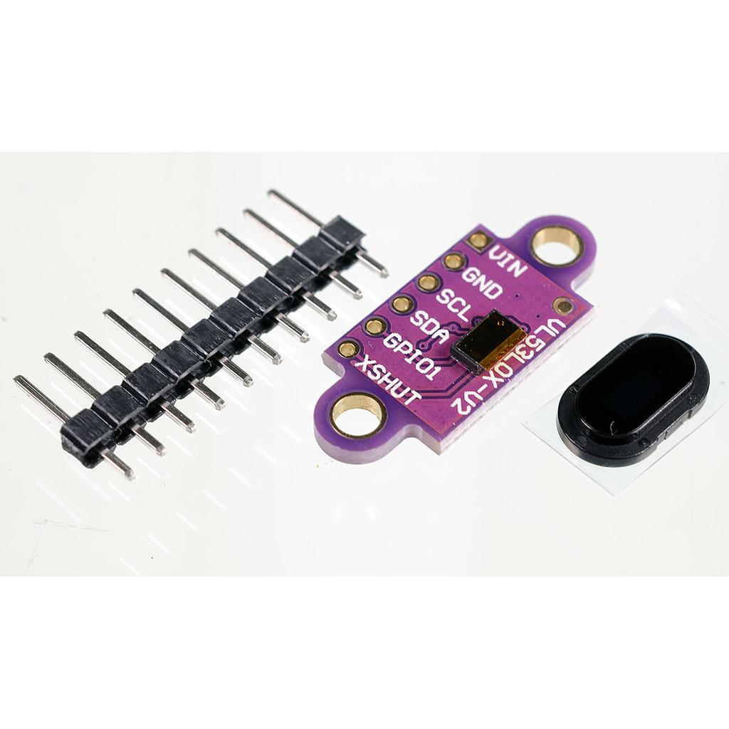 Sensor de distancia Laser Time of Flight para calculo de distancias cortas con Arduino (VL53L0X)