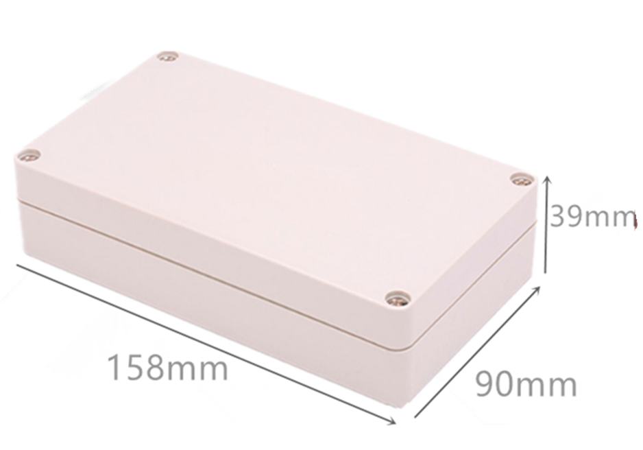 Caja de Empalme para Proyectos de Electronica ABS, Caja de Empalme, Beige, 158x90x40mm (BOX158)