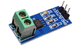 Sensor de corriente 20Amp efecto Hall en PCB (ACS712-20)