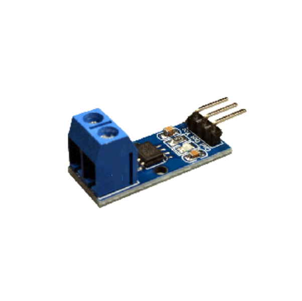 .Sensor de corriente efecto Hall de 30Amp. en PCB (ACS712-30)