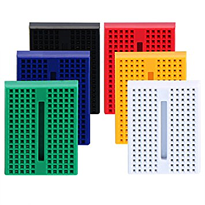 .Protoboard Pequeño de 170 Puntos. Breadboard mini de 48x35x10mm (SYB170)