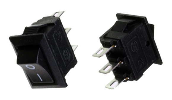 *Switch Rocker SPDT 3A 250V 10x15mm 3 pines (KCD1101-003R)