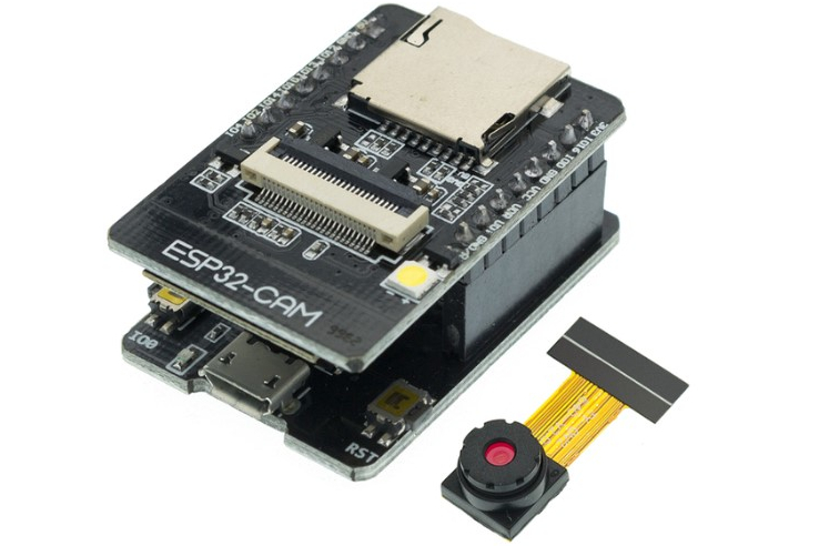 Modulo de camara con WiFi y Bluetooth, placa de desarrollo ESP32 con módulo de cámara de 2MP para Arduino (ESP32-CamBase)