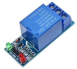 SRD05-X1PCB Modulo de 1 rele 5VDC 10A para PICs Arduino MCU