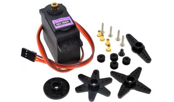 MG996R-180 Servomotor Rotación 180 grados 9.4 a 11Kg/cm (4.8 - 6Voltios)