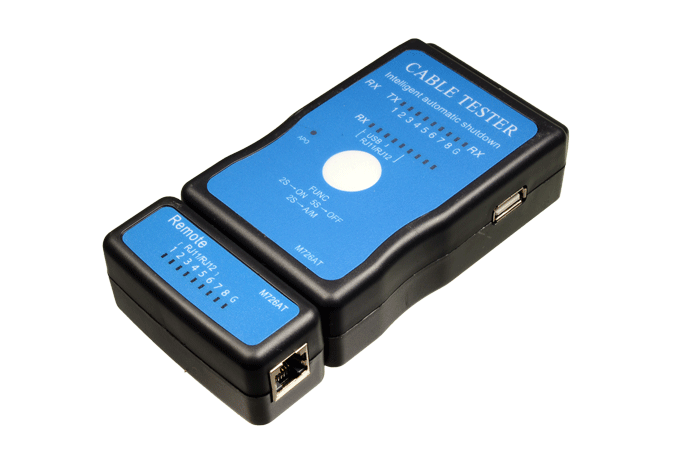 LAN Tester - Probador de Cables de Red RJ45 y Cables USB (M726AT)