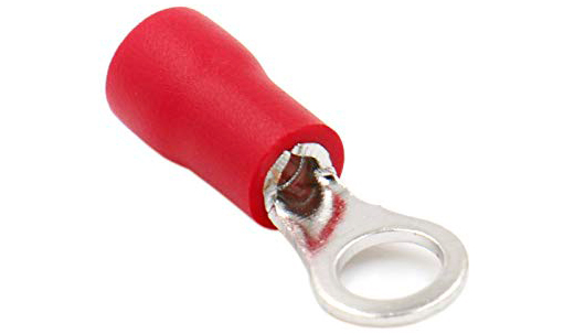 .Terminal 22-16 AWG Circular D5.3mm (RVS1.25-4)