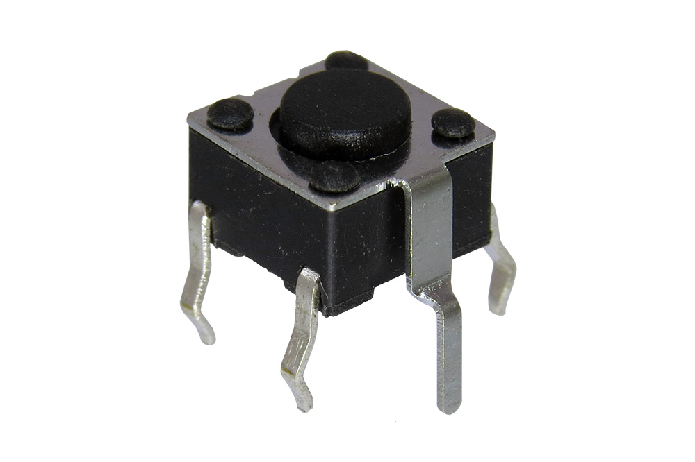 Tact switch 5 pines 6x6 4.5mm cuadrado (T-6X6-4H5-5P)