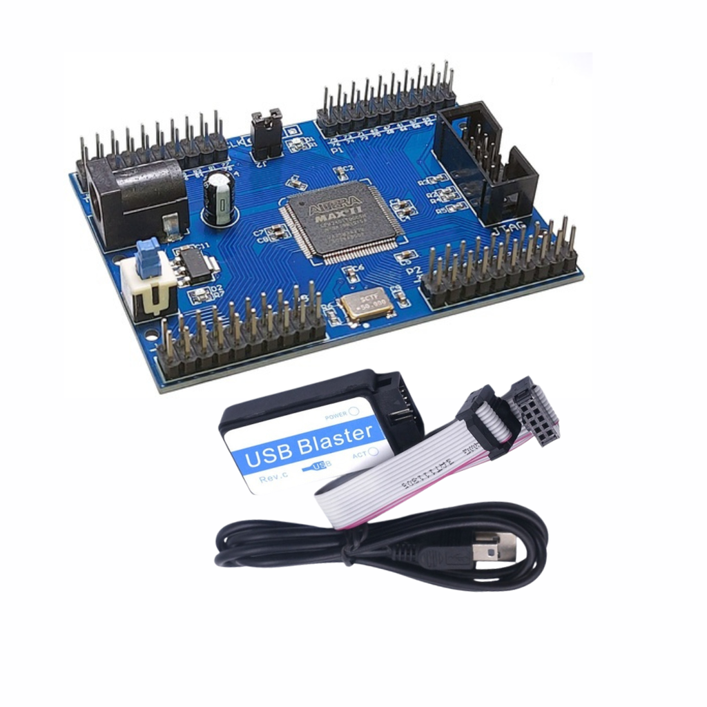 CPLD Altera MAX II EPM240 con FPGA EPM240T100C5N +Programador JTAG  blaster