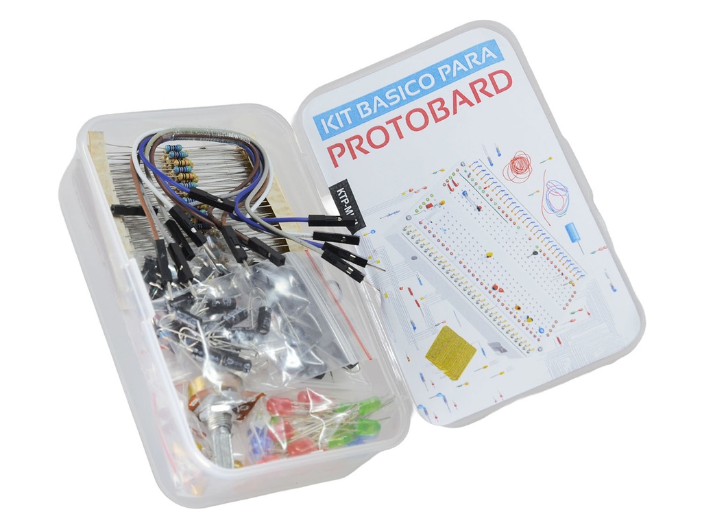 Kit Basico para Estudiantes, Proyectos en Protoboard