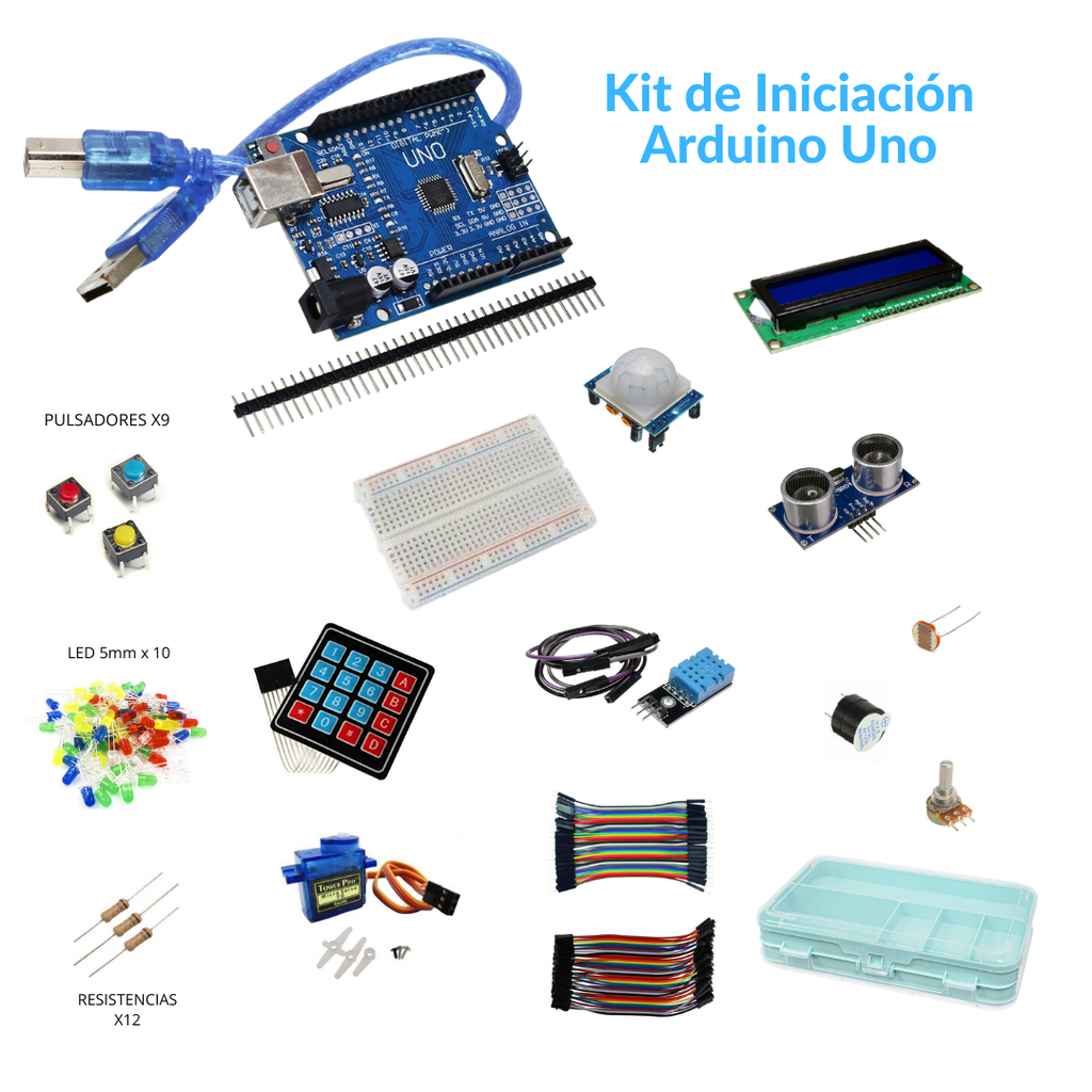 Kit de Iniciacion Arduino UNO