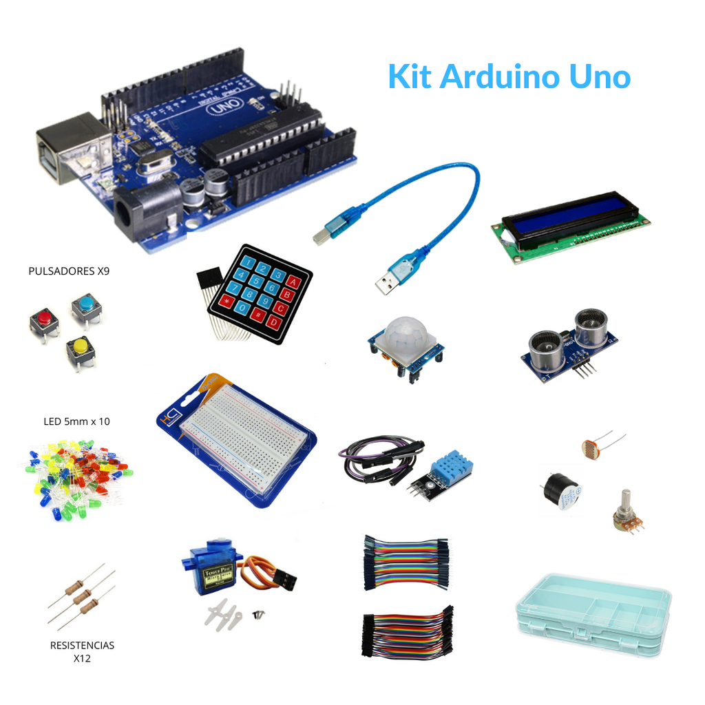 Kit de Iniciacion Arduino UNO