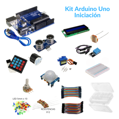 Kit de Iniciacion Arduino UNO