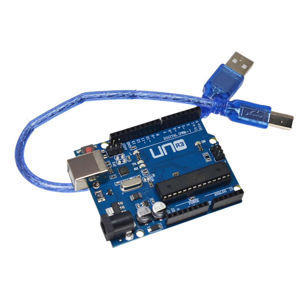 Arduino Uno R3 Compatible con IDE Arduino + Cable USB "OverClick"