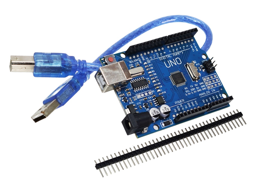 Arduino Uno R3 Compatible con IDE Arduino y CH340 Incluye Cable USB