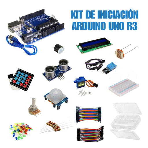 [UNO-R3] .Kit de Iniciacion Arduino UNO (UNO-R3)