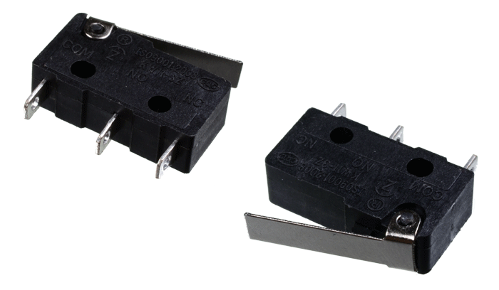 KW11-3Z-3A Microswitch SPDT Palanca: 16mm de 3A/250VAC JL024-2