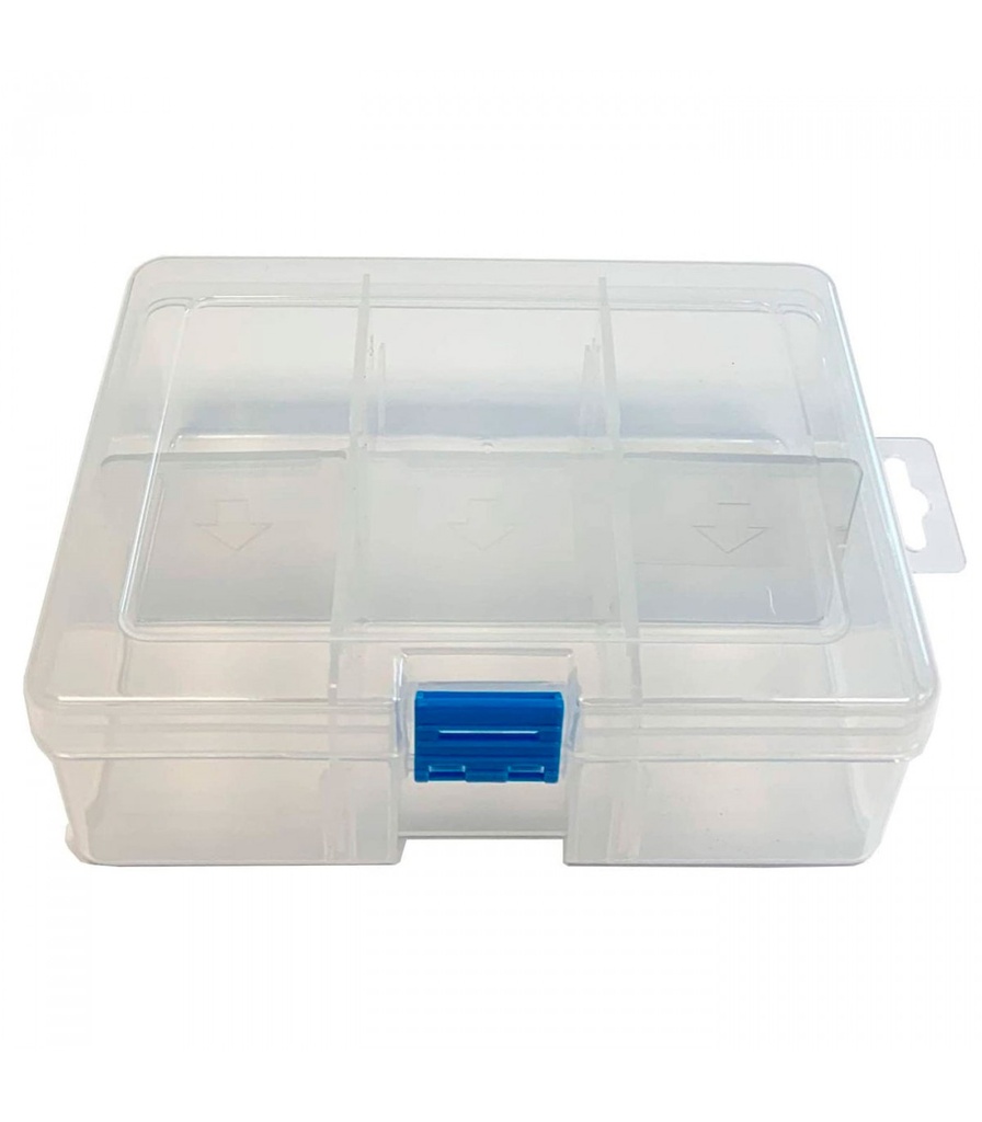 .Caja 6 compartimientos movibles