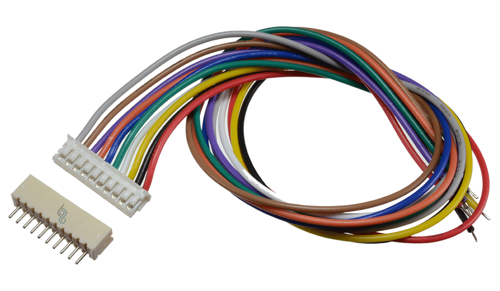 .Header 10 pin macho hembra JST con cable 1.5mm PITCH
