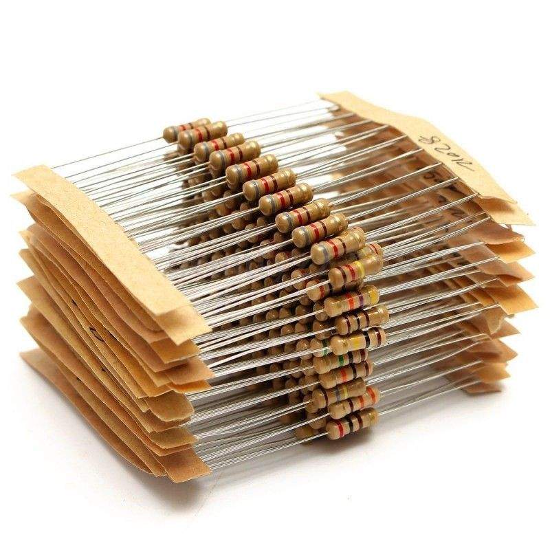 Kit de 200 Resistencias 1/4W
